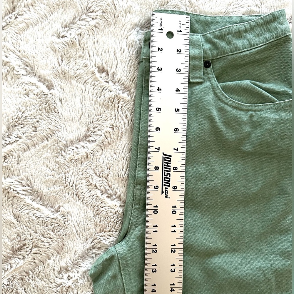 Empyre Jeans Sage Green Size 28 - Picture 5 of 7